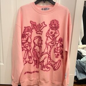 Aelfric Eden Pink Graphic Sweatshirt